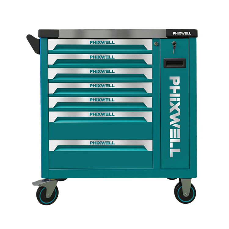 719509 PHIXWELL Armadio portautensili a 7 cassetti con set di utensili da 309 pezzi