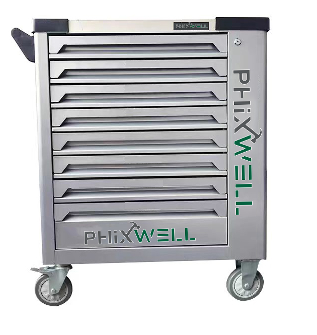 719513 Armadio portautensili PHIXWELL a 8 cassetti