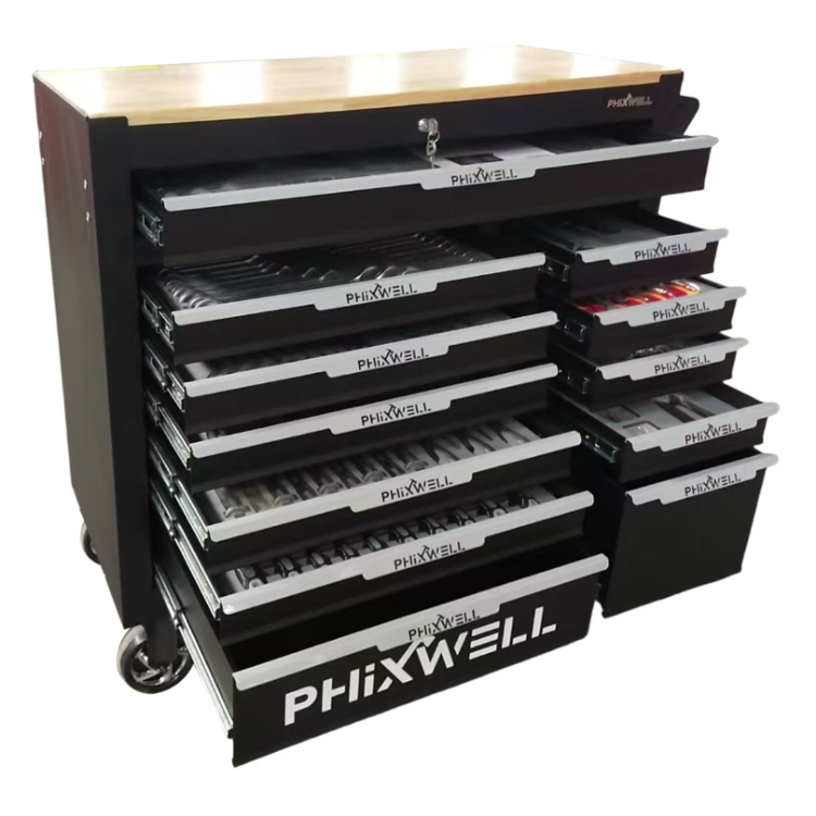 719515 Armadio portautensili PHIXWELL a 12 cassetti