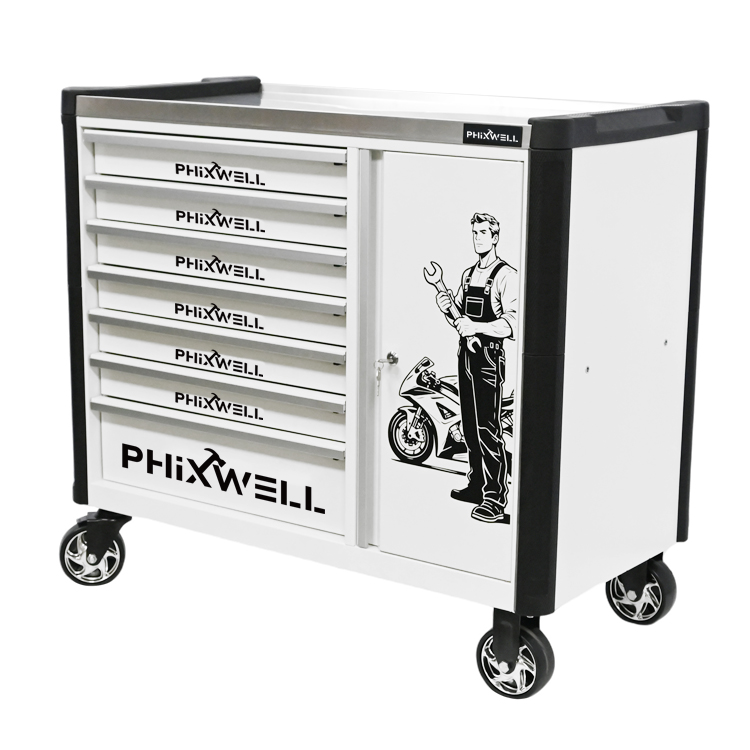 719516 PHIXWELL Armadio portautensili nuovo modello a 7 cassetti