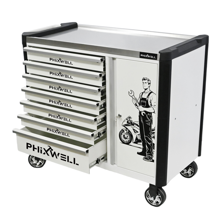 719516 PHIXWELL Armadio portautensili nuovo modello a 7 cassetti