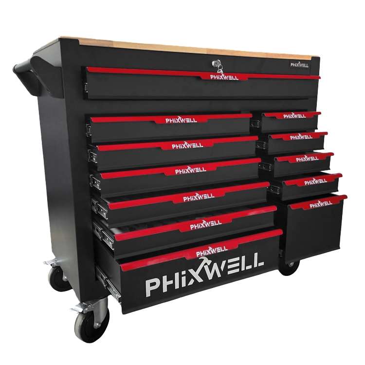 719515 Armadio portautensili PHIXWELL a 12 cassetti