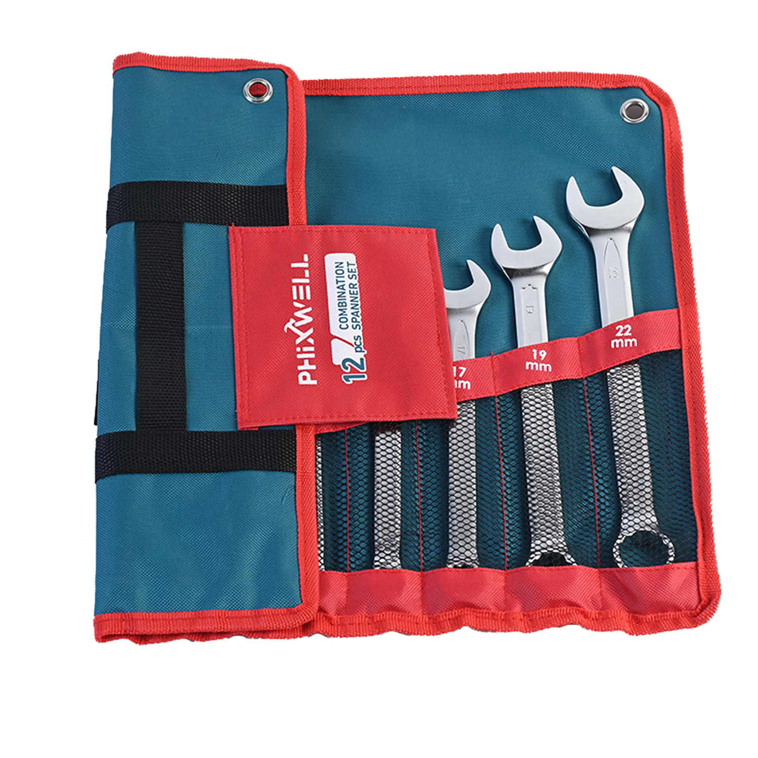 717533 Set di chiavi combinate PHIXWELL 12 PZ