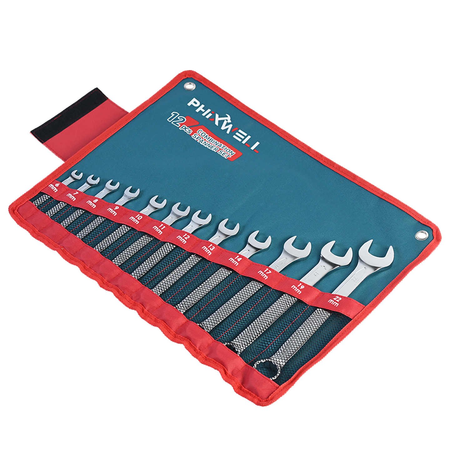 717533 Set di chiavi combinate PHIXWELL 12 PZ