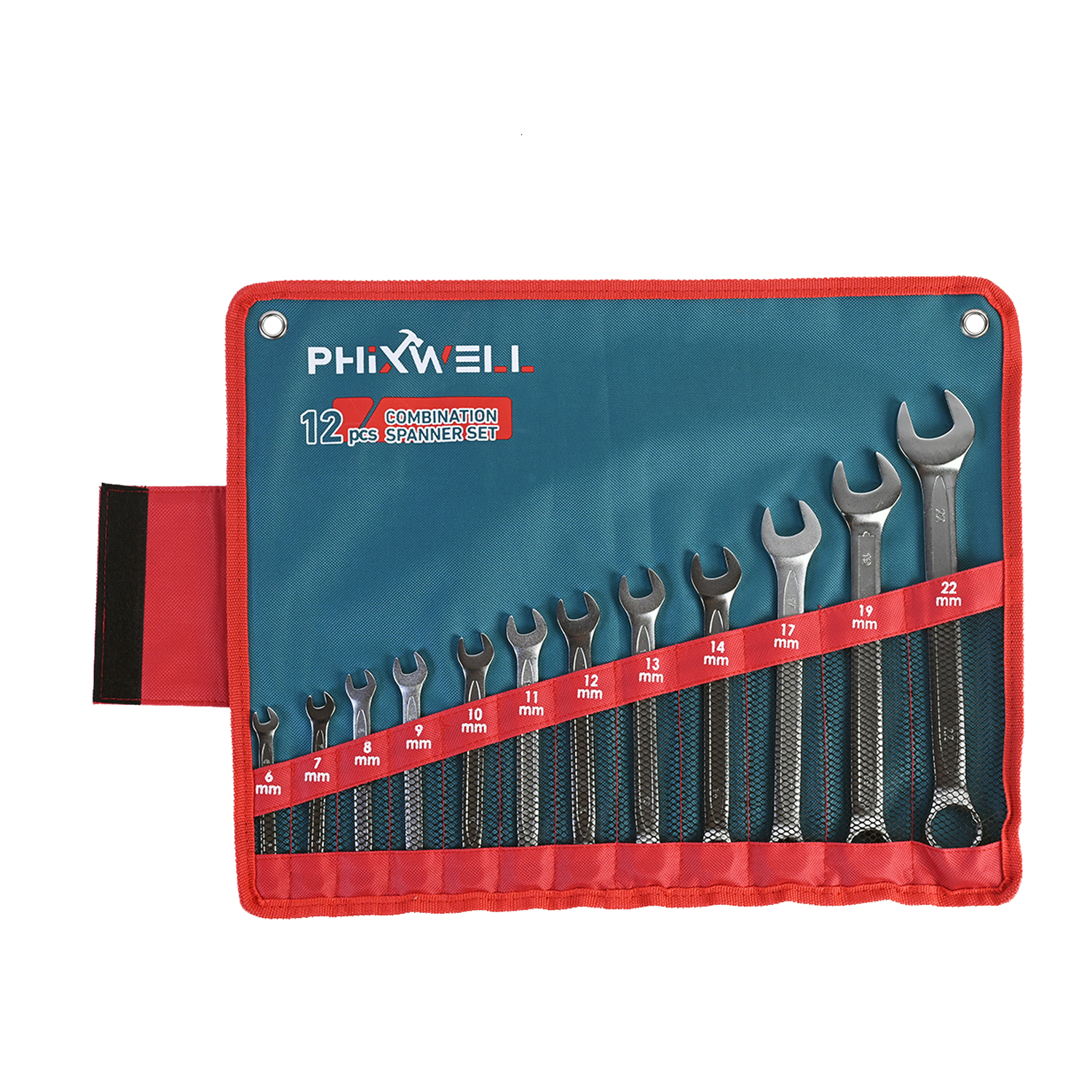 717533 Set di chiavi combinate PHIXWELL 12 PZ
