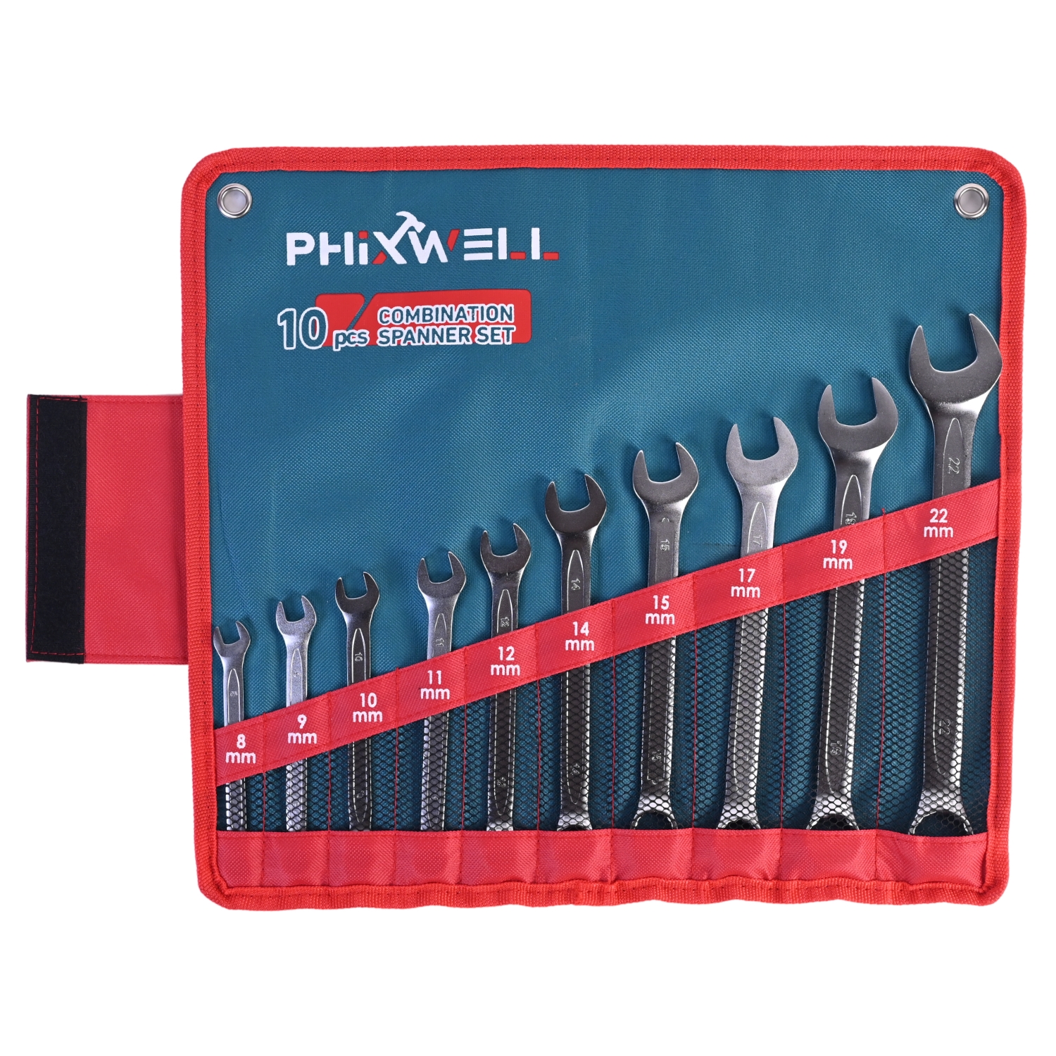 717532 Set di chiavi combinate PHIXWELL da 10 PZ