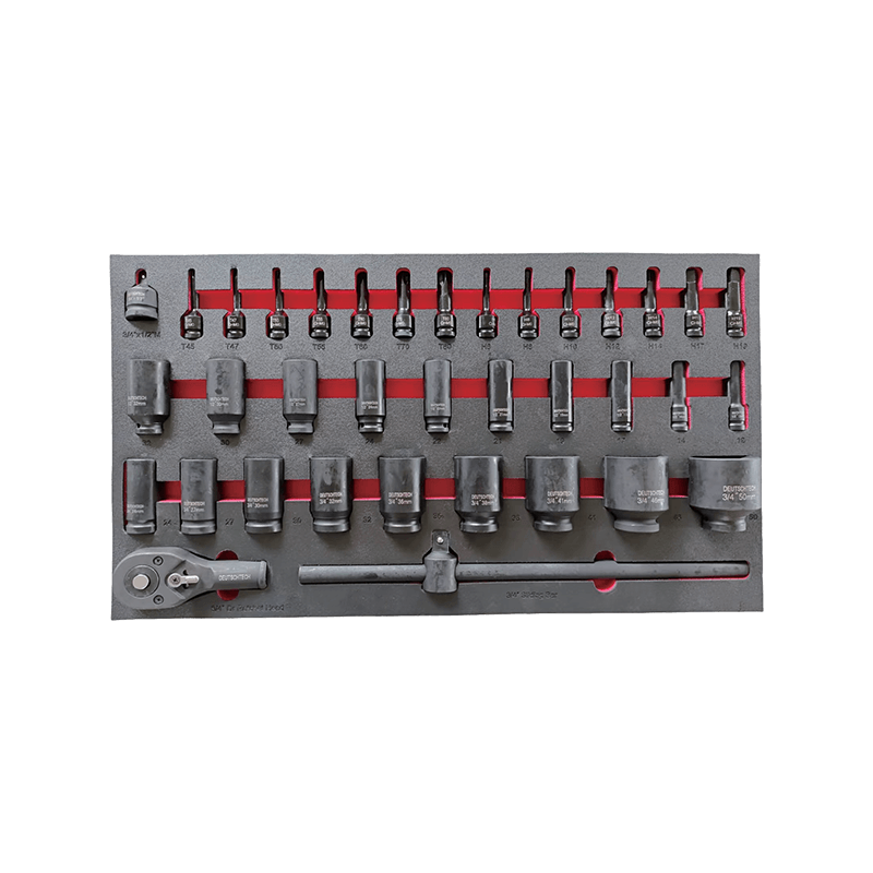 719520PHIXWELL Armadietto portautensili a 11 cassetti con set di attrezzi da 377 pezzi