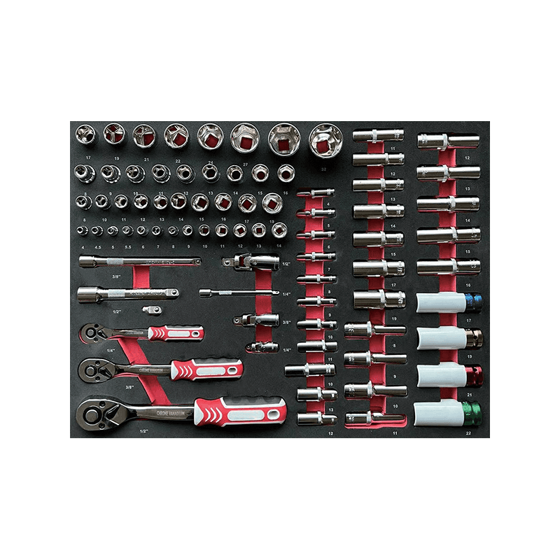 719503 PHIXWELL Set di 249 utensili per armadietto degli attrezzi