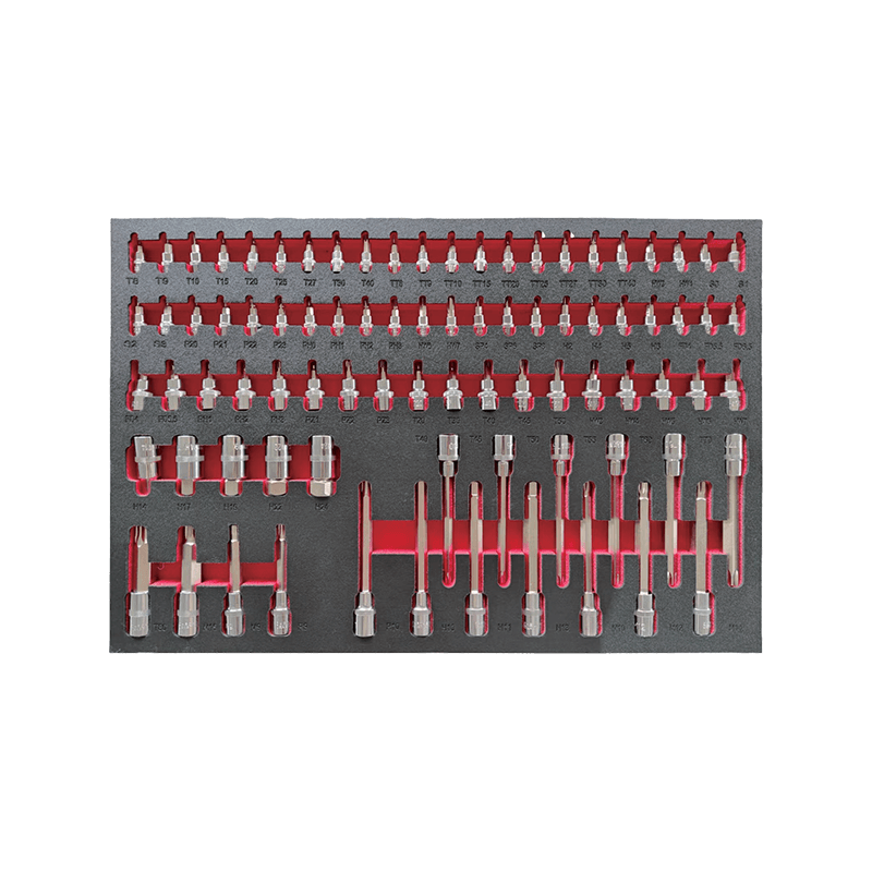 719520PHIXWELL Armadietto portautensili a 11 cassetti con set di attrezzi da 377 pezzi