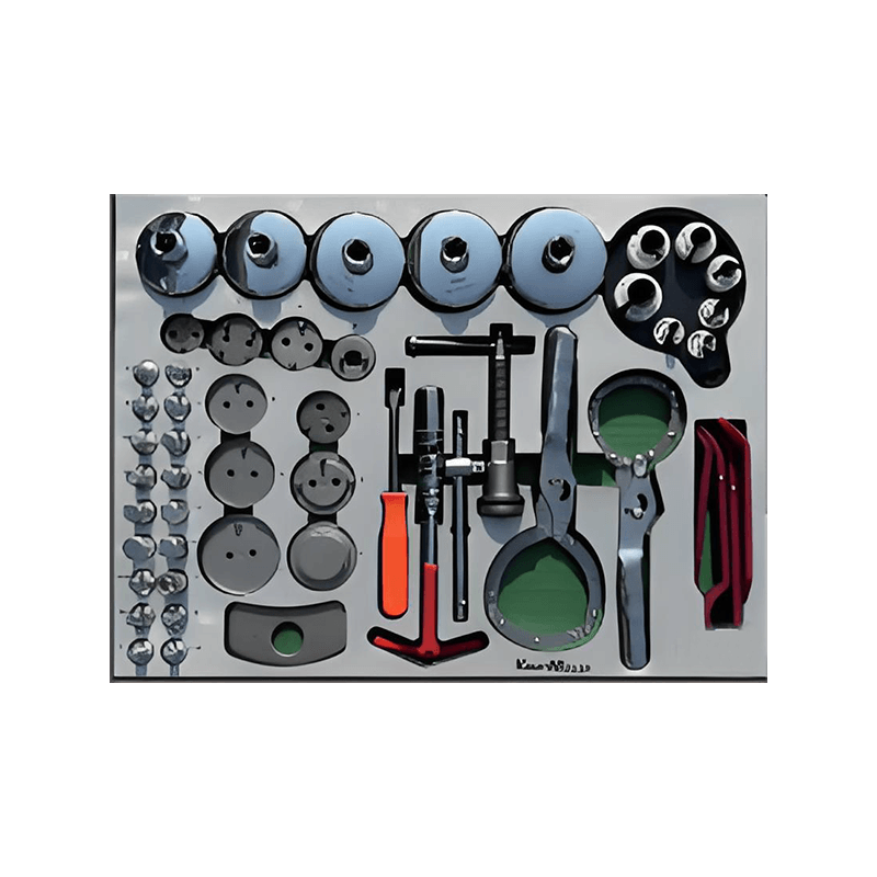 719509 PHIXWELL Armadio portautensili a 7 cassetti con set di utensili da 309 pezzi